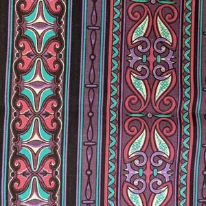 2.5 Yds Night & Day Stripe Cotton Quilting JINNY BEYER FABRIC Vintage 1980's RJR